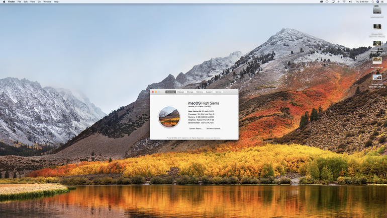 google screen saver for mac high sierra